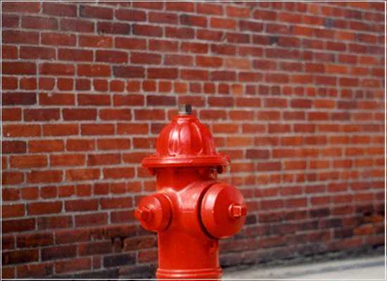 Os hidrantes urbanos de incêndio de ferro fundido