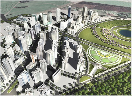 O desenvolvimento de um projeto urbanístico