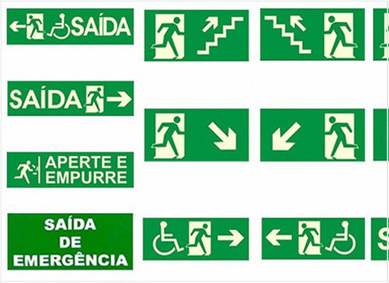 A conformidade dos sistemas de sinalização de emergência