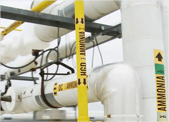 ASME A13.1: o esquema de identificação da tubulação