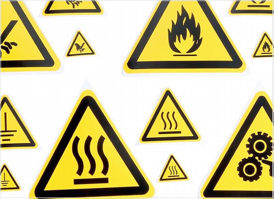 NEMA Z535.4: os sinais e as etiquetas de segurança de produtos