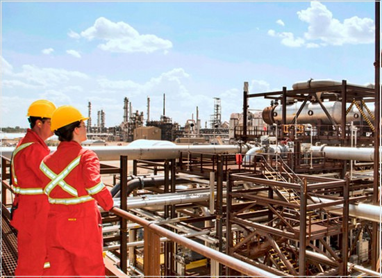 O armazenamento de CO2 usando a recuperação avançada de petróleo