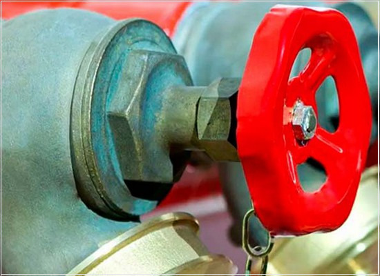 As válvulas e os acessórios para os hidrantes