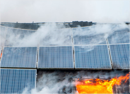 A segurança contra incêndios em instalações fotovoltaicas em edificações