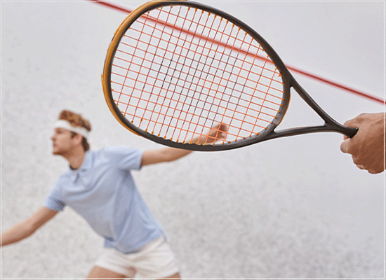 A conformidade dos protetores oculares para squash, raquetebol e squash 57