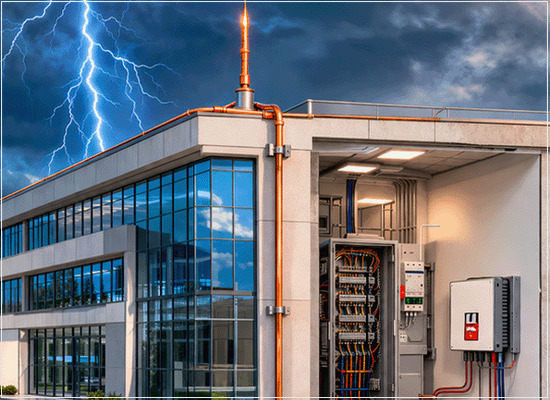 A proteção contra os raios em sistemas elétricos e eletrônicos internos à estrutura