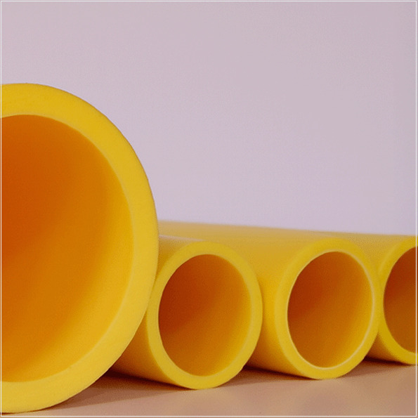 Os tubos de poliamida não plastificada (PA-U) com união por solda e mecânica