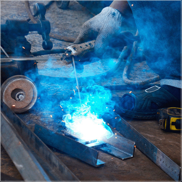 A conformidade das tochas para a soldagem a arco