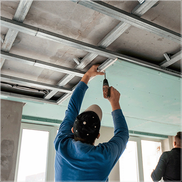 Os dispositivos de sustentação e fixação de forros em chapas de gesso para drywall