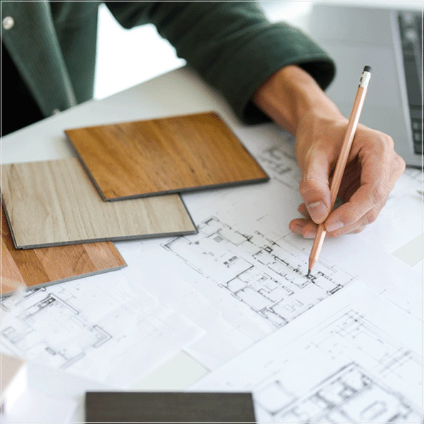 O desenvolvimento dos serviços técnicos de projetos arquitetônicos de interiores