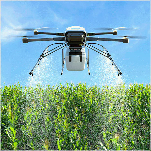 Os parâmetros ambientais dos sistemas de pulverização aérea não tripulado