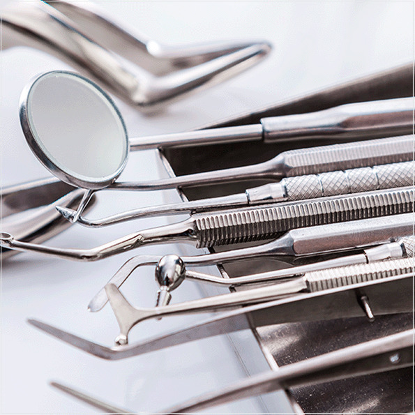 A resistência de instrumentos manuais odontológicos e cirúrgicos de aço inoxidável