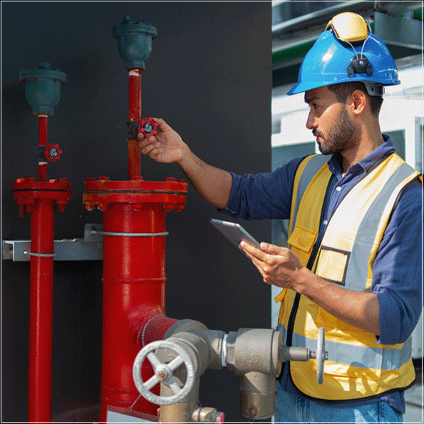 A manutenção dos sistemas hidráulicos de proteção contra incêndio