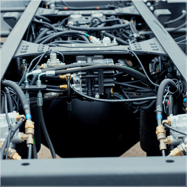 A conformidade dos eixos veiculares de caminhão, caminhão-trator, ônibus, reboque e semirreboque