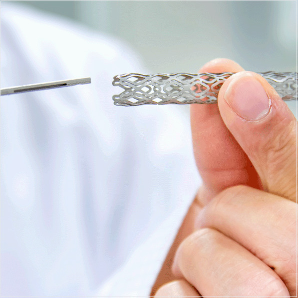 A avaliação dos sistemas de stents vasculares