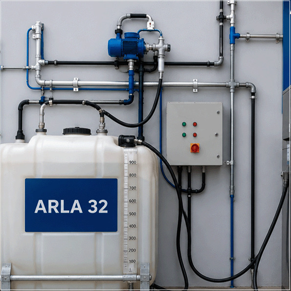 A construção e os ensaios da unidade abastecedora de ARLA 32