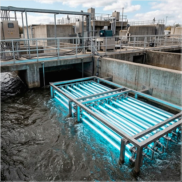 AWWA F111: a desinfecção ultravioleta de efluentes de águas residuais