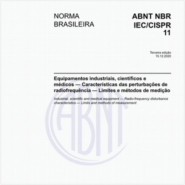 NBRIEC/CISPR11 de 12/2020