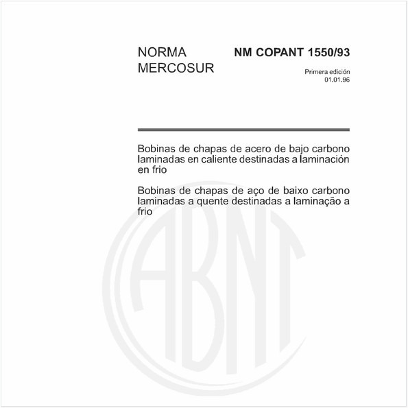 Bobinas de chapas de aço de baixo carbono laminadas a quente destinadas a laminação a frio