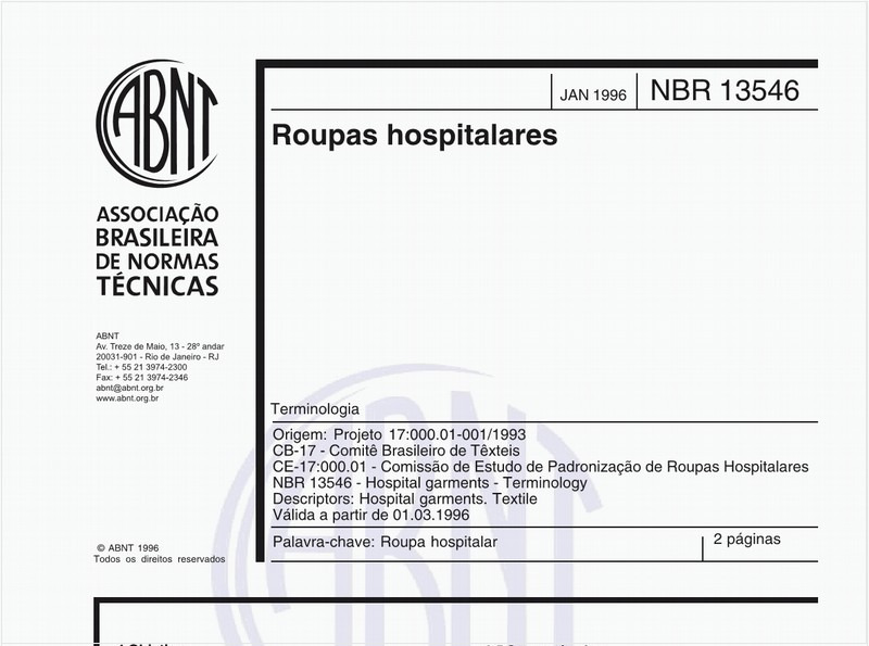 Roupas hospitalares