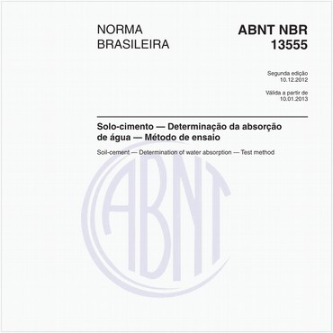 NBR13555 de 12/2012