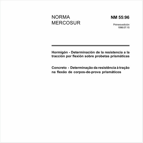 Concreto - Determinação da resistência à tração na flexão de corpos-de-prova prismáticos