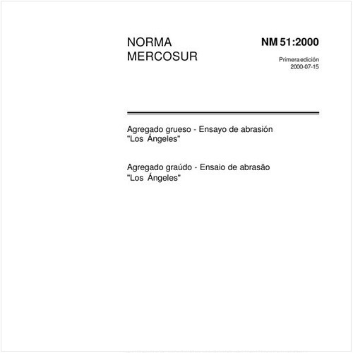 Agregado graúdo - Ensaio de abrasão "Los Angeles"