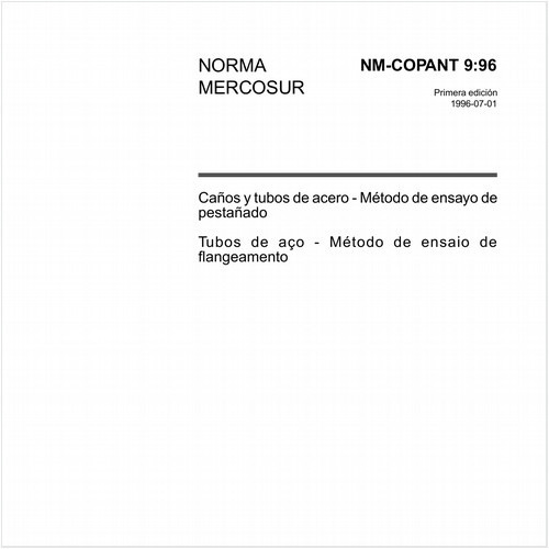 Tubos de aço - Método de ensaio de frangeamento