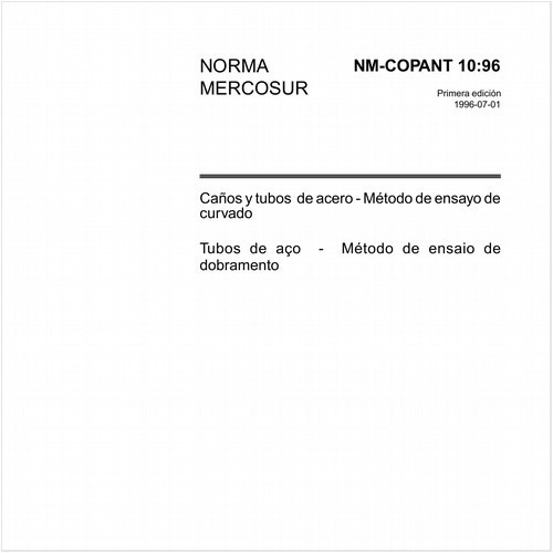 Tubos de aço - Método de ensaio de dobramento