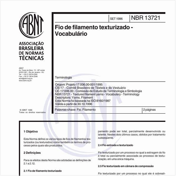Fio de filamento texturizado - Vocabulário