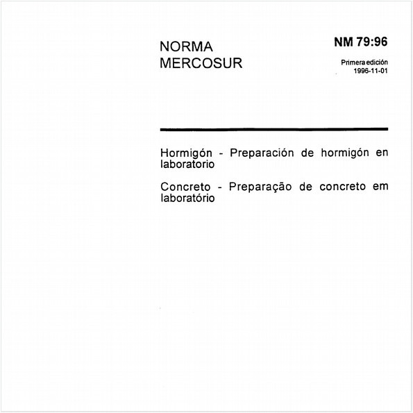 Concreto - Preparação de concreto em laboratório