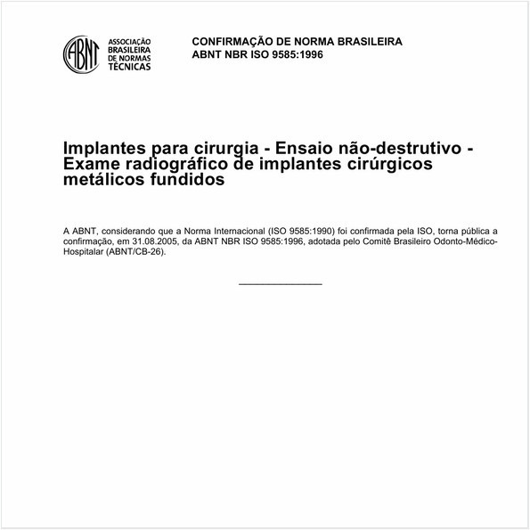 Implantes para cirurgia - Determinação de resistência à dobra e rigidez de placas ósseas
