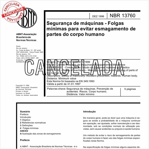 NBR13760 de 05/2003