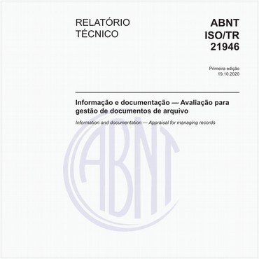 ABNT ISO/TR21946 de 10/2020
