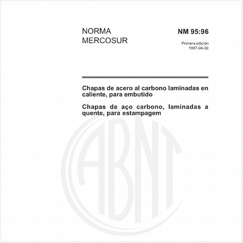 Chapas de aço-carbono, laminadas a quente, para estampagem