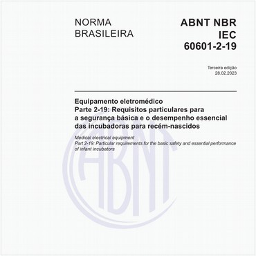 NBRIEC60601-2-19 de 02/2023
