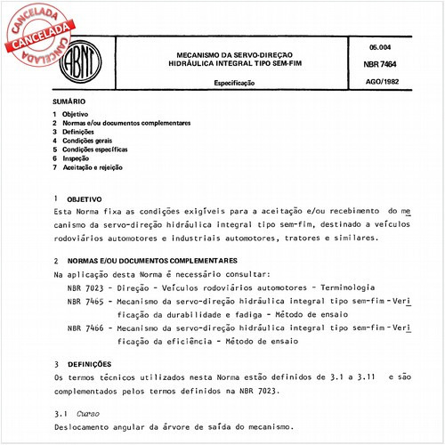 Mecanismo da servo-direção hidráulica integral tipo sem-fim