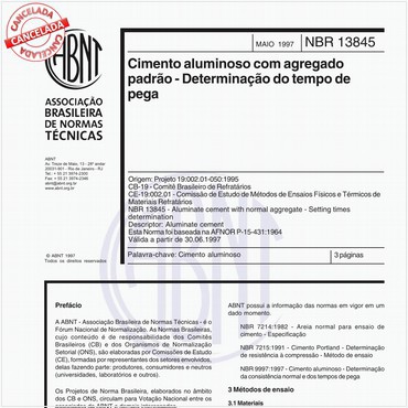 NBR13845 de 05/1997