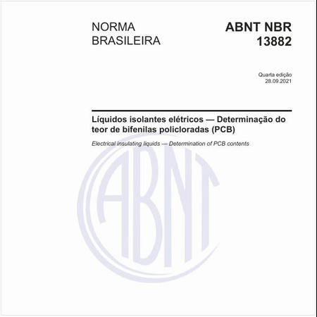 Líquidos isolantes elétricos - Determinação do teor de bifenilas policloradas (PCB)