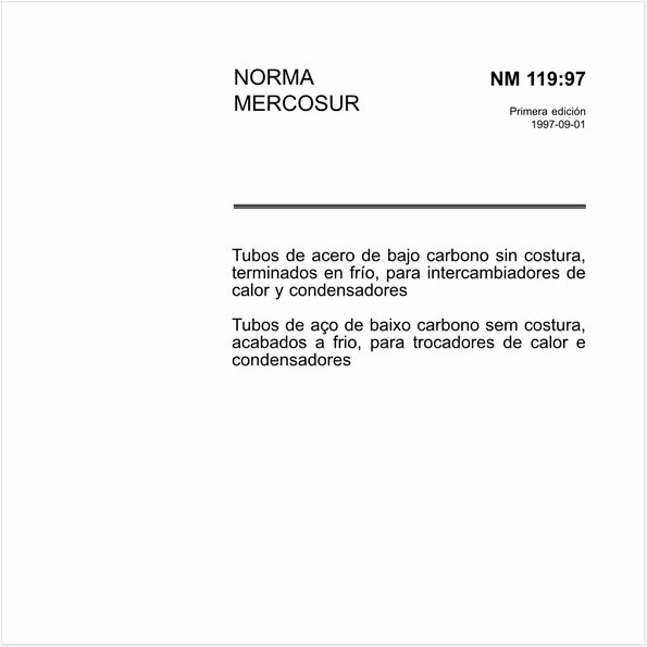 Tubos de aço de baixo carbono sem costura, acabados a frio, para trocadores de calor e condensadores