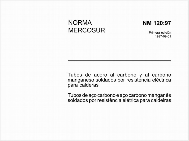 Tubos de aço-carbono e aço-carbono manganês soldados por resistência elétrica para caldeiras