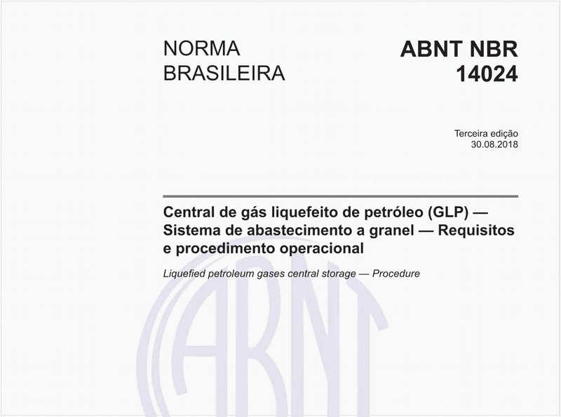 Central de gás liquefeito de petróleo (GLP) - Sistema de abastecimento a granel - Requisitos e procedimento operacional