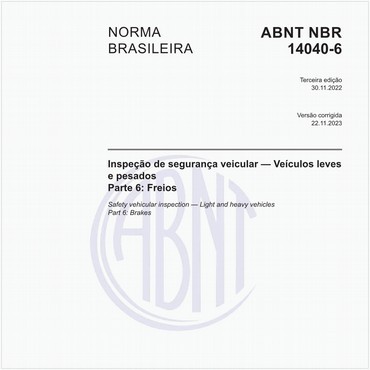 NBR14040-6 de 11/2022