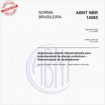 NBR14085 de 12/2004