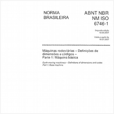NBRNM-ISO6746-1 de 06/2007