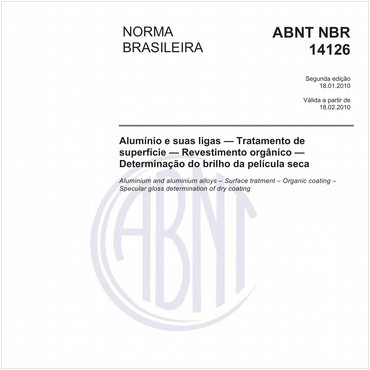 NBR14126 de 01/2010