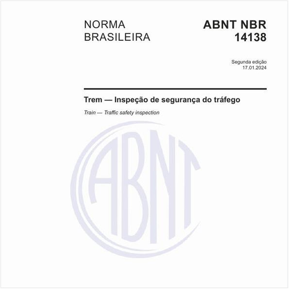 Trem — Inspeção de segurança do tráfego