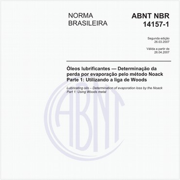 NBR14157-1 de 03/2007