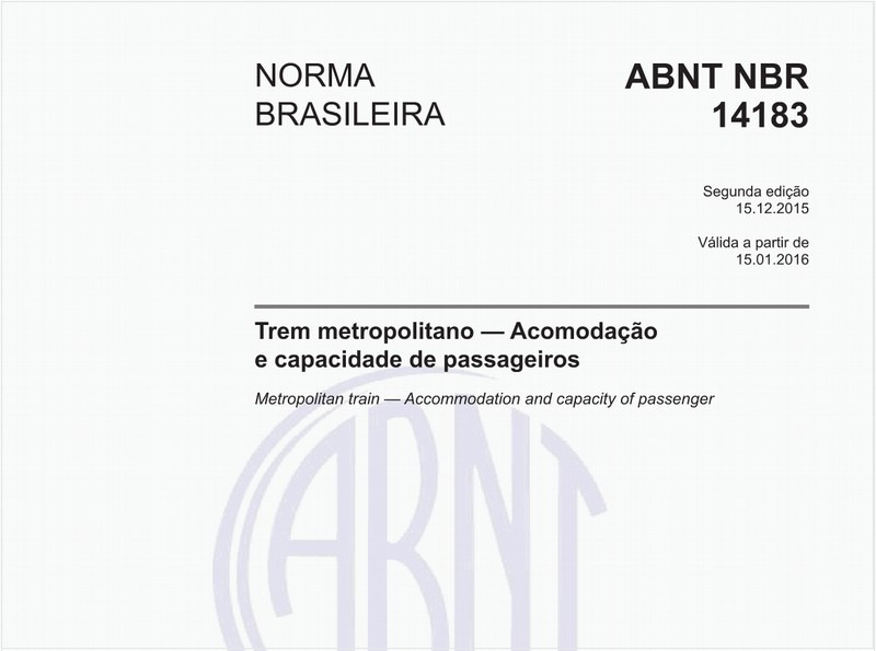 Trem metropolitano — Acomodação e capacidade de passageiros