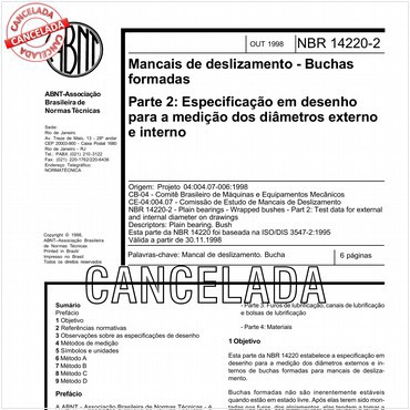 NBR14220-2 de 10/1998